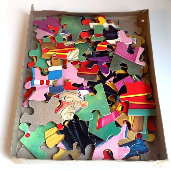 Walt Disney Babes in Toyland Collectible Jigsaw Puzzle – 1961 Disneyana Treasure - Picture 6 of 12